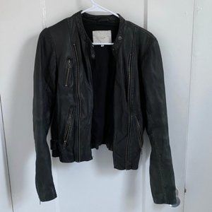 Maje Leather Jacket